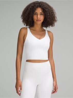 Lululemon Align buttery soft active Tank Top built in sports bra White Size 6 S